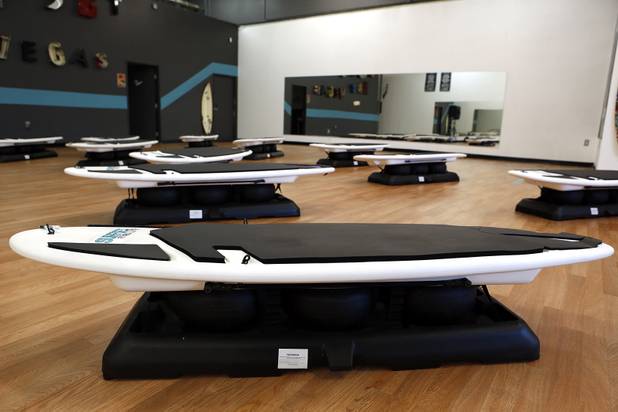 Surfset Fitness in Las Vegas on Monday, October 7, 2013.