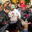 Marquez and Bradley Make Arrivals At Wynn