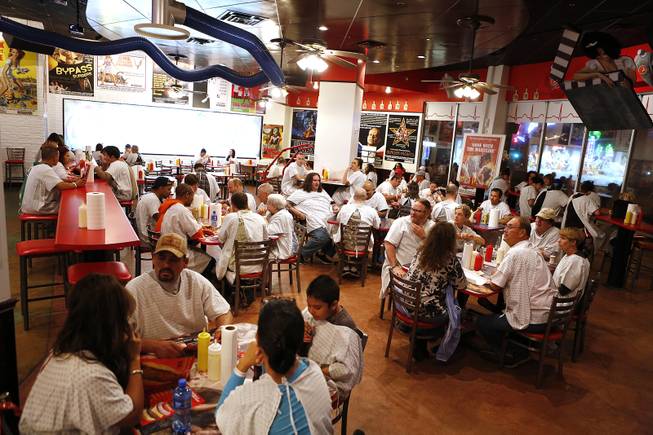 The Heart Attack Grill in downtown Las Vegas on Tuesday, October 8, 2013.