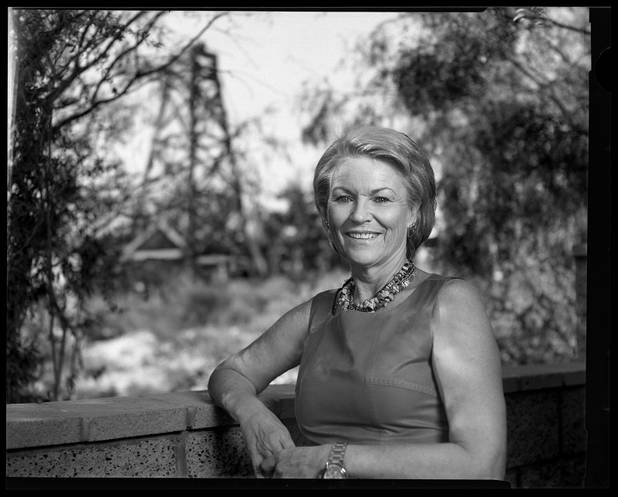 Southern Nevada Water Authority General Manager Pat Mulroy is photographed at the Las Vegas Springs Preserve Tuesday, Oct. 8, 2013.