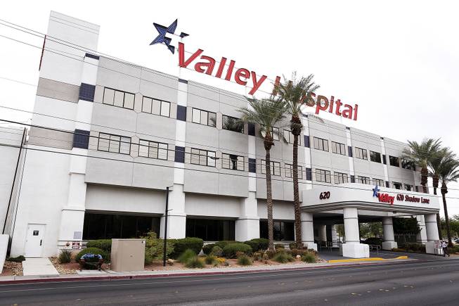 Valley Hospital in Las Vegas on Wednesday, October 9, 2013.