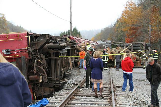Truck Train Accident