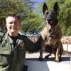 Metro Police Officer Sean Malia poses with his K-9 partner, Archie, a 4-year-old Belgian Malinois, on Wednesday, Oct. 16, 2013. Archie is competing in the department's 23rd annual K-9 Trials on Sunday at the Orleans Arena.