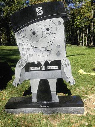 Spongebob grave
