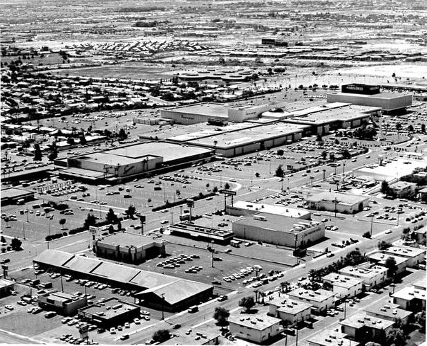 An aerial of the Boulevard Mall in 1979. 