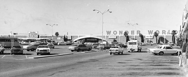 World retail center in 1981. 