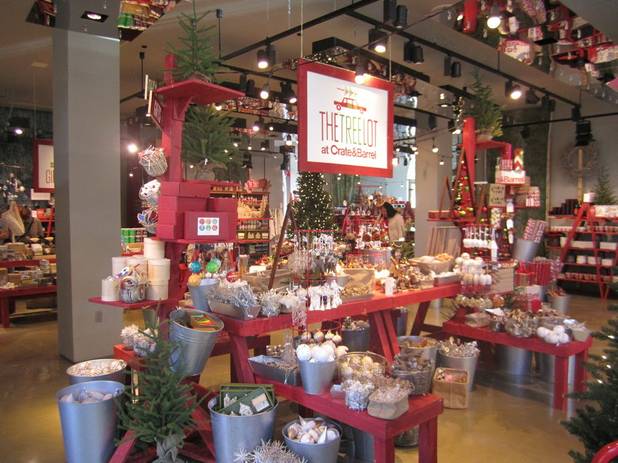 The Tree Lot at Crate and Barrel