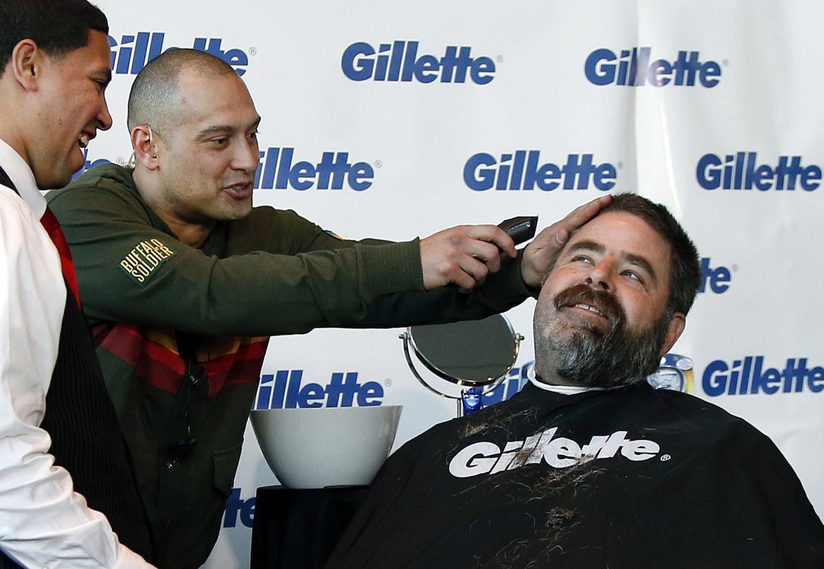 Red Sox beards come off for Gillette promotion - Las Vegas Sun News