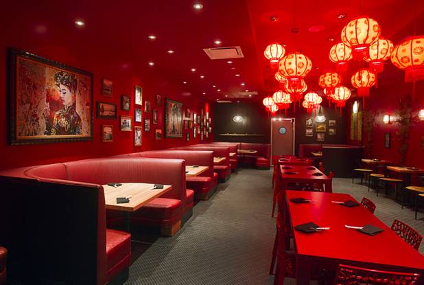 A view of the Red Mansion Chinese restaurant in the Downtown Grand in downtown Las Vegas Tuesday, Nov. 12, 2013.