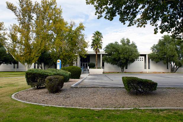 A view of the old North Las Vegas City Hall Tuesday, Nov. 12, 2013. The building is currently vacant.