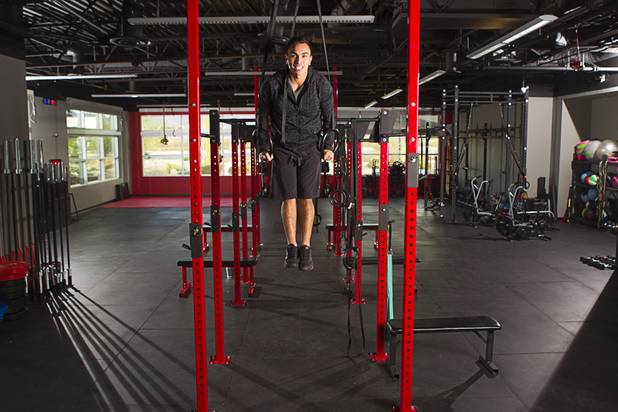 Boris Sapone, owner and founder of the Colosseum Training Center, poses at the center, in the Cashman Equipment complex on St. Rose Parkway, Thursday, Nov. 14, 2013.