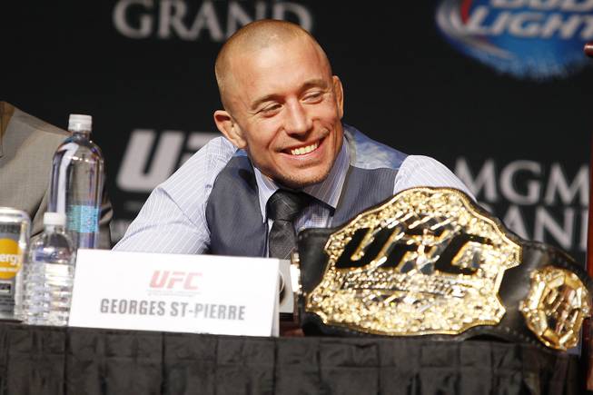 UFC 167 - News Conference