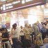 In this file photo, long lines form outside a security checkpoint at McCarran International Airport.