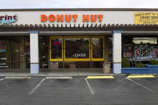 An exterior view of the Donut Hut, 3242 E Desert Inn Rd., Sunday, Nov. 24, 2013. Owner Sothy Seang, 57, fought with the Cambodian army against the Viet Cong during the Vietnam War. He later immigrated to the U.S. He has owned the Donut Hut in Las Vegas for 22 years.