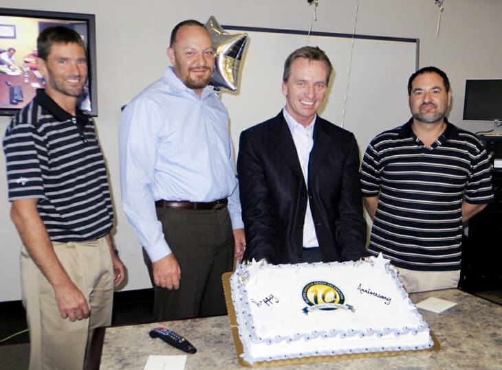The Slater Hanifan Group celebrates ten years in business.