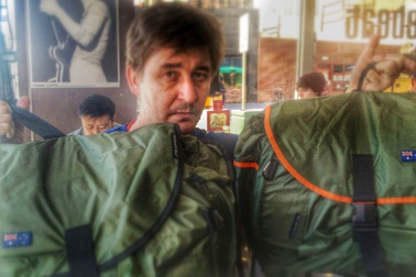 backpack bed