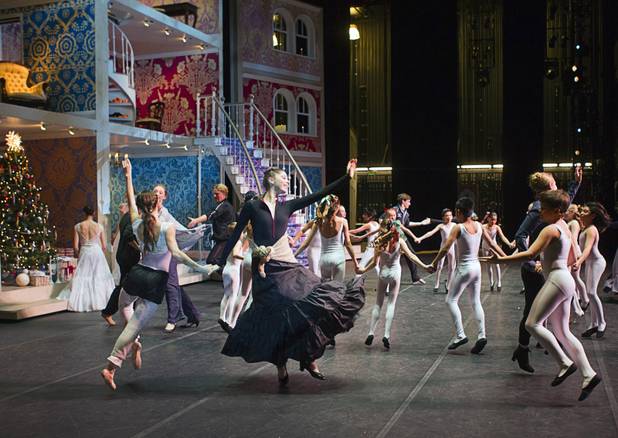 Dancers rehearse for Nevada Ballet Theater’s “The Nutcracker” at the Smith Center for the Performing Arts on Wednesday, Dec. 11, 2013. The annual performance opens Saturday and runs through Dec. 22.
