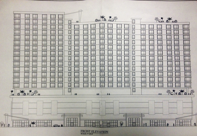 Developer Kevin Plencner plans to invest in the downtown area around the right side of the 900 block between Hoover and Coolidge.
