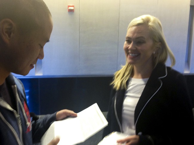 Hsieh was on his way to the Lloyd D. George Federal Courthouse, 333 Las Vegas Boulevard S., for the naturalization service of Oksana Petrichenko, who was born in Russia and has lived in the U.S. nearly 20 years.