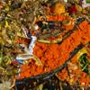 Food waste is collected at the Bellagio loading dock Tuesday, Dec. 17, 2013. It will be repurposed to feed livestock and make compost.