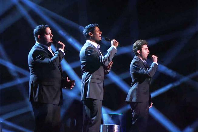 Fernando Varela, Sean Panikkar and Josh Page are tenor trio Forte of “America’s Got Talent.” 
