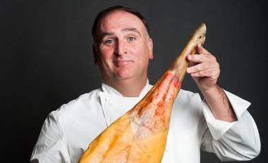 Chef Jose Andres, who runs China Poblano, Jaleo and É by Jose Andres in Las Vegas, recently became a citizen of the United States. Andres is also culinary director of SLS Hotels and is currently working on the SLS Las Vegas, set to open in fall 2014.