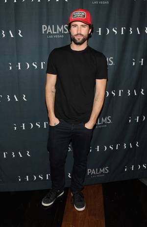 2013 NYE: Brody Jenner and Robin Thicke at Palms