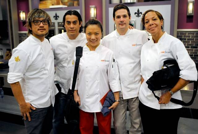 Las Vegas chef Shirley Chung, center, has made the finals of Season 11 of “Top Chef” in New Orleans.