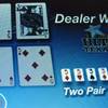 This Jan. 31, 2014, photo shows a game of Internet Texas Hold-Em being played on a computer screen in Atlantic City N.J.
