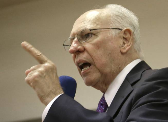 Rafael Cruz speaks during a Tea Party gathering Jan. 10, 2014, in Madisonville, Texas. The father of U.S. Senator Ted Cruz has turned some heads by calling for sending Barack Obama “back to Kenya” and dismissing the president as an “outright Marxist” out to “destroy all concept of God.”