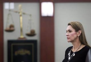 Attorney Elizabeth Quillin represents clients during DUI Court at the Clark County Regional Justice Center Wednesday, Feb. 12, 2014. STEVE MARCUS