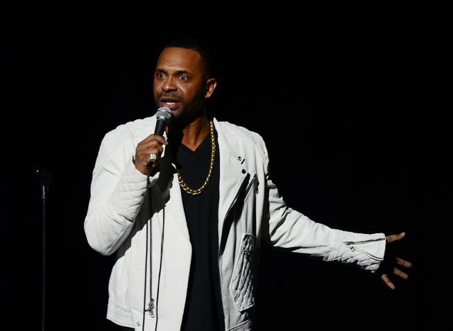 Comedian Mike Epps performs at Pearl at the Palms on ...