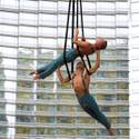 ‘Zarkana’ Aerialists Perform in Aria Porte Cochere