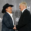 Country Music Stars Pose in the ACMA Photo Room