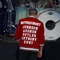 A big fan of the UNLV squad who won the 1989-90 national championship, Brandon Flowers of The Killers wore Rebel red during a recent performance at Reunion Park at AT&T Stadium in Arlington, Texas. ...