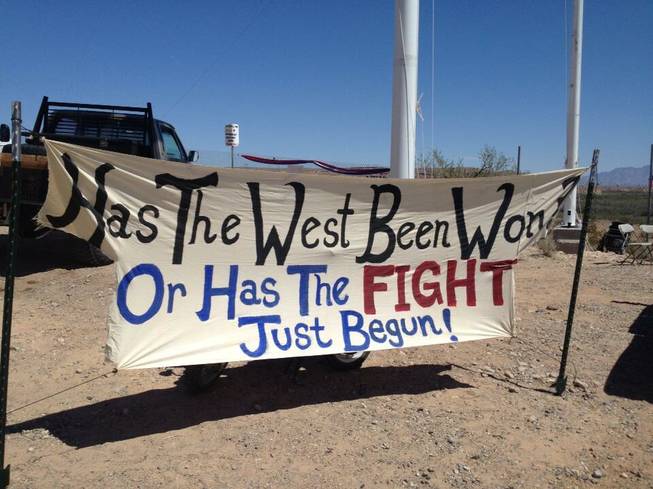 Cliven Bundy Supporters Gather