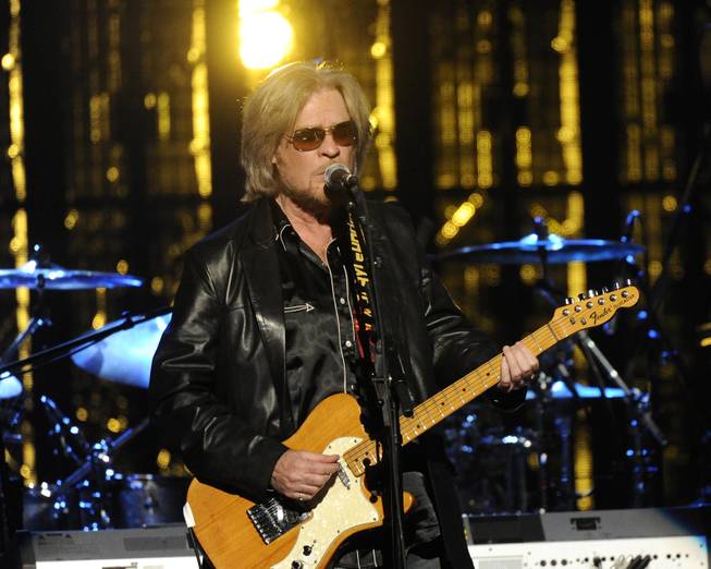 Hall of Fame Inductee, Hall and Otes, Daryl Hall performs at the 2014 Rock and Roll Hall of Fame Induction Ceremony on Thursday, April, 10, 2014 in New York. 