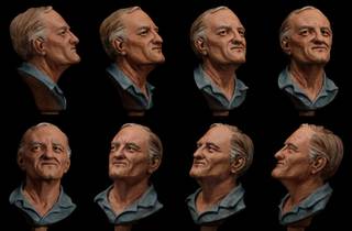 Age-enhanced illustrations of William Bradford Bishop, Jr., wanted for the brutal murders of his wife, mother and three sons in Maryland nearly four decades ago. Bishop has been named to the Ten Most Wanted Fugitives list. A reward of up to $100,000 is being offered for information leading directly to the arrest of Bishop, a highly intelligent former U.S. Department of State employee who investigators believe may be hiding in plain sight.