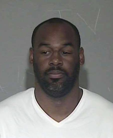 In a photo provided by the Maricopa County Sheriff's Office, former NFL quarterback Donovan McNabb appears in a photo at jail. McNabb has been released from an Arizona jail after serving a one-day sentence for a DUI arrest late last year.
