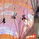 SlotZilla Zipline Opens In Downtown Las Vegas