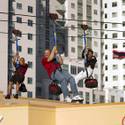 SlotZilla Zipline Opens In Downtown Las Vegas