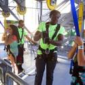 SlotZilla Zipline Opens In Downtown Las Vegas