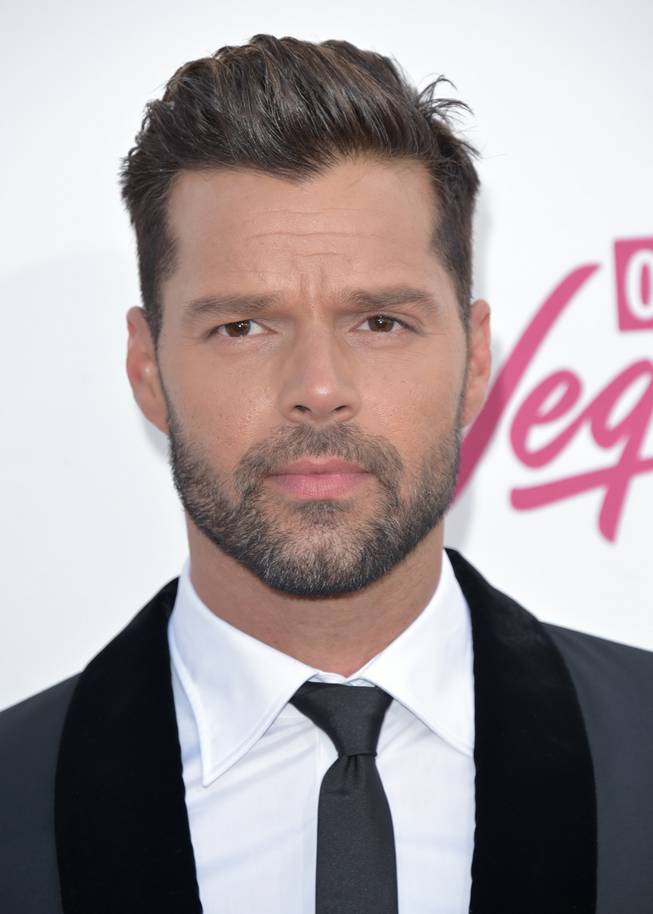 Ricky Martin arrives at the 2014 Billboard Music Awards at MGM Grand Garden Arena on Sunday, May 18, 2014, in Las Vegas.