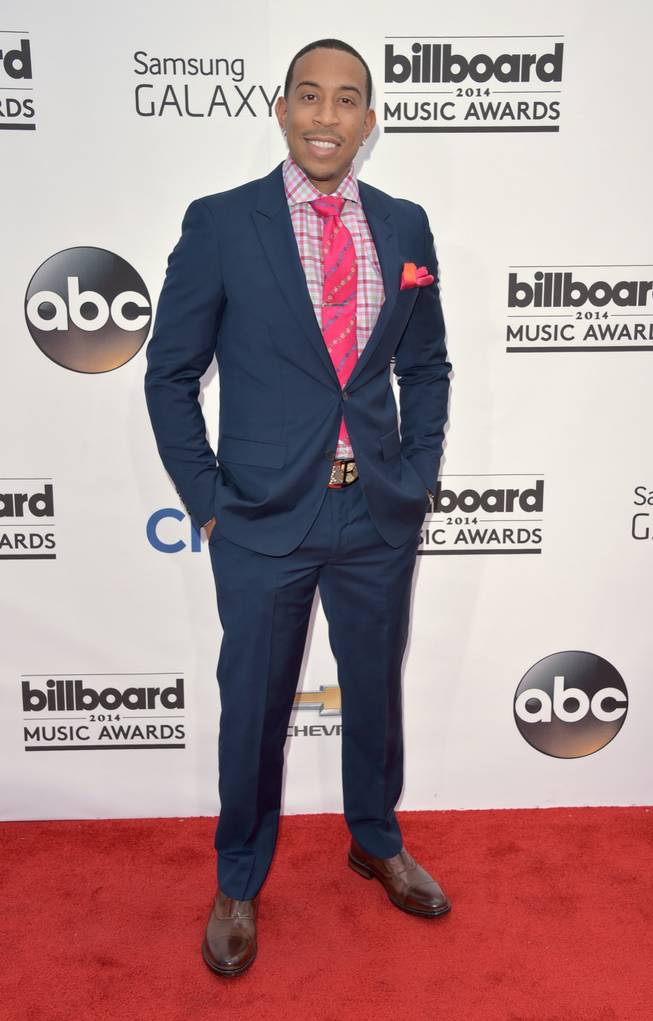 Host Ludacris arrives at the 2014 Billboard Music Awards at MGM Grand Garden Arena on Sunday, May 18, 2014, in Las Vegas.