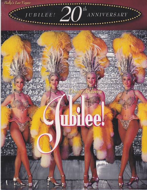 Sabina Kelley, right, in “Jubilee!” at Bally’s.