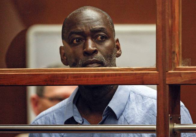 Actor Michael Jace appears in court Thursday, May 22, 2014, in Los Angeles.