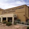 The Clark County Department of Family Services' headquarters, as seen May 28, 2014, is listed for sale for $18 million.