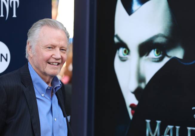 Jon Voight arrives at the world premiere of "Maleficent" at the El Capitan Theatre on Wednesday, May 28, 2014, in Los Angeles.  
