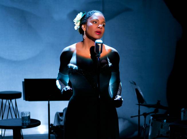 Audra McDonald as Billie Holiday in "Lady Day at Emerson's Bar & Grill." McDonald won her sixth Tony at the 68th Tony Awards on Sunday, June 8, 2014, for that portrayal, putting her ahead of five-time winners Angela Lansbury and the late Julie Harris for the most wins by an actress.