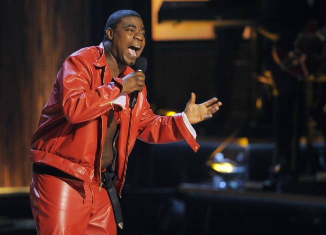 In this Nov. 3, 2012, file photo, comedian Tracy Morgan performs at "Eddie Murphy: One Night Only," a celebration of Murphy's career, at the Saban Theater in Beverly Hills, Calif.